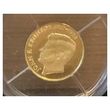 2013 Republic of Congo Gold 100 Franc Coin