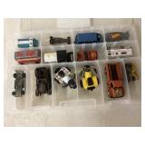 Plano Organizer with Assorted Toy Cars