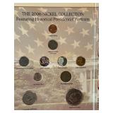 2006 Nickel Collection with Presidential Portraits