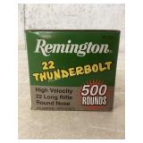 Remington .22 Thunderbolt Rimfire Cartridges