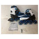 Adjustable Inline Skates with Light-Up Wheels