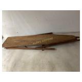 Vintage Wooden Folding Ironing Board