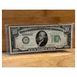 1934 $10 Federal Reserve Note, Series D