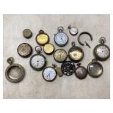 Pocket Watch Cases and Movements