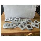 Wheat Pennies in Cardboard Holders