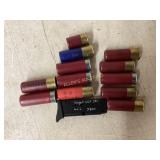 12 Shotgun Shells with Ruger LCP 380 Magazine
