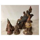 5 Tom Clark Gnomes, 1991 & 1993