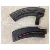 Two Rifle Magazines, Metal and Polymer Constructio