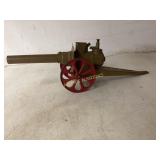 Cast Iron Cannon withï¿½ Wheels