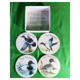 Ducks Unlimited Stoneware Coasters Set