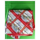 Budweiser Logo Print Fabric Panel