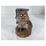 Tom Clark Owl Gnome with Graduation Cap