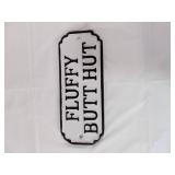 Cast Iron Rectangular Sign