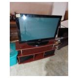 50´´ Plasma TV with Wooden TV Cabinet