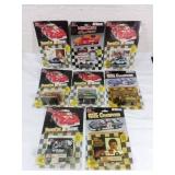 8 NASCAR 1:64 Diecast Cars in Packaging