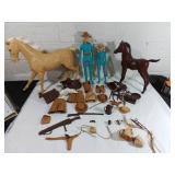 Marx Toys Jane West Figures with Accessories