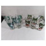 2nd and 8th Day of Christmas Glasses