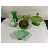 Vintage-Style Glassware Lot