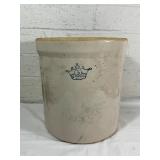 Stoneware Crock with Blue Crown Mark