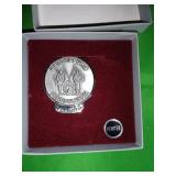 Pewter Gettysburg Money Clip