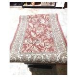 Red Floral Patterned 2×4 Area Rug