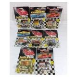 8 NASCAR 1:64 Racing Champions Diecast Cars