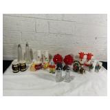Salt And Pepper Shakers, Various Designs