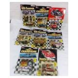 8 NASCAR Racing Champions 1:64 Diecast Cars