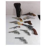 Metal Toy Guns and Holster