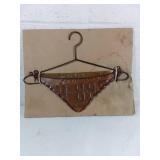 Recycled Tin Art Wall Hanging with Hanger Motif