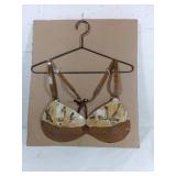 Recycled Tin Decorative Art in Bra Shape