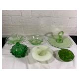 Vaseline Glass Tableware