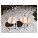 Wrought Iron Parlor Chairs