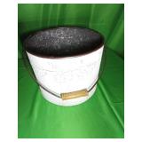 White Galvanized Metal Bucket with Handle