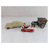 Coca-Cola Decorative Cars and Sandstone Car