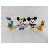 Mini Mickey Mouse Gang Ceramic Figurines