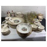 Dinnerware with 22K Gold Accents