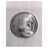 1 Troy Ounce Buffalo Silver Round