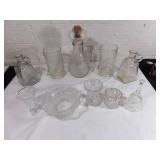Clear Glass Tableware and Pitchers