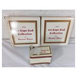 Avon 1876 Cape Cod Collection Dessert Plates and T