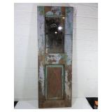 Rustic Wooden Framed Mirror