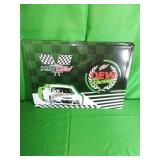 Mountain Dew Racing Metal Sign