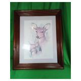 Paul Whitney Hunter Signed and Framed Wall Art