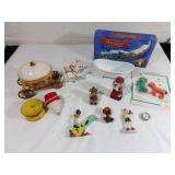 Vintage Toy Lot with Figures and Accessories