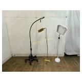 Three Adjustable Floor Lamps