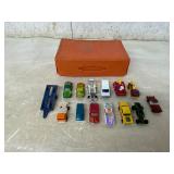 15 Die-Cast Cars and Storage Case