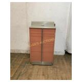 Mid-Century Gerald Scott Metal Cabinet