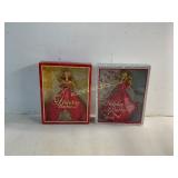 2012 and 2014 Holiday Barbie Dolls in Original Box