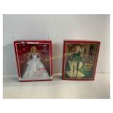 2011 and 2013 Holiday Barbie Dolls in Boxes