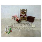 Holiday Decor and Miniature Chair
